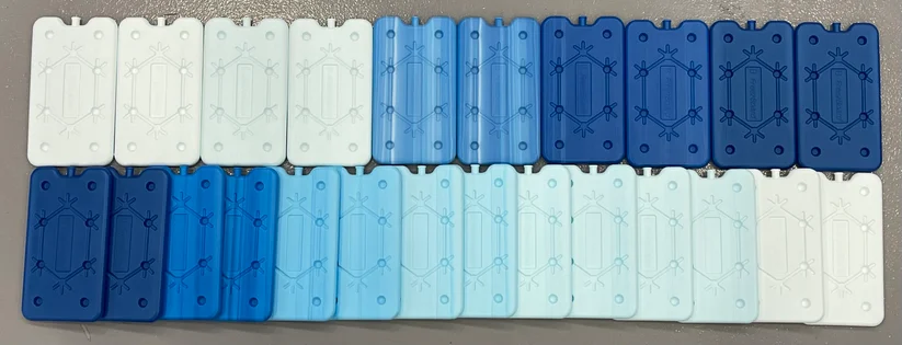 Ice Blocks fast color change