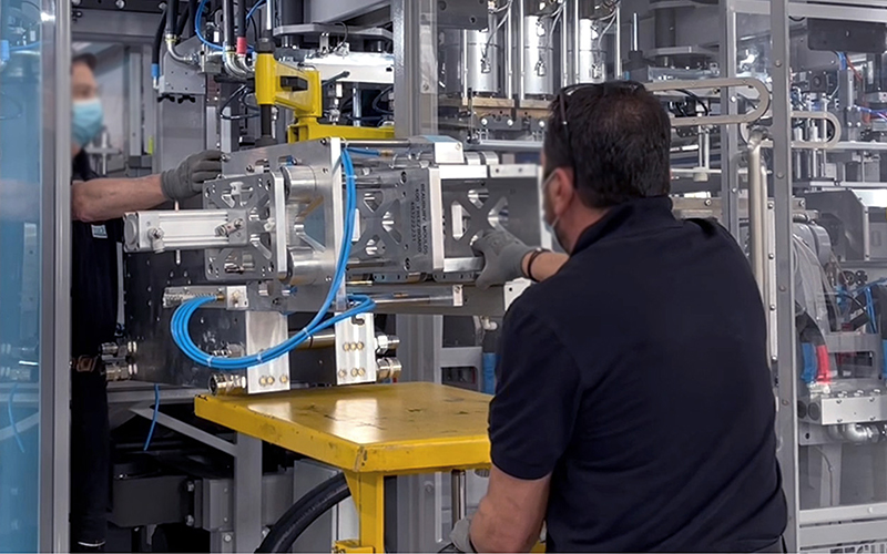 Techne- packaging fast mold change process