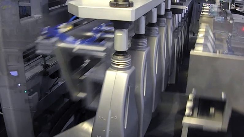 Techne packaging lubricant production picker